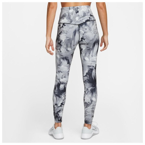 Nike Γυναικείο κολάν W NK One DF HR 7/8 AOP